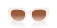 Thumbnail for COACH Sunglasses HC 8391 U 580513 Cr609 Milky Cloud Brown Gradie