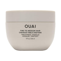 Thumbnail for OUAI Fine to Medium Hair Treatment Masque - Hydrating Hair Mask to Help Repair Strands & Increase Shine - With Shea Butter, Keratin and Panthenol - Paraben, Phthalate & Sulfate Free (8 Fl Oz)