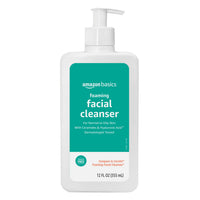 Thumbnail for Amazon Basics Foaming Facial Cleanser with Ceramides & Hyaluronic Acid, Gentle Daily Face Wash, Non-Comedogenic, Fragrance-Free, 12 fl oz