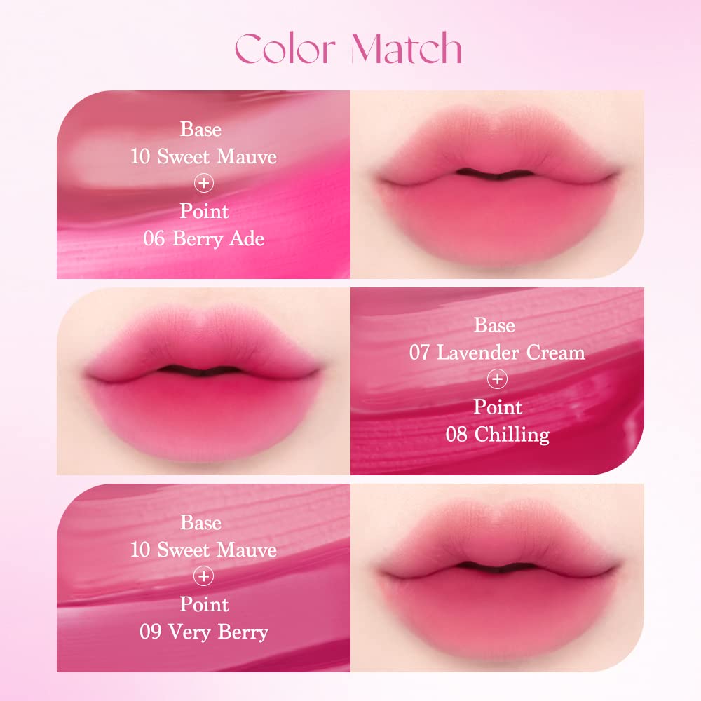 dasique Water Blur Tint #06 Berry Ade | Berry Smoothie Collection | Vegan, Cruelty-free | Watery formula transfroming into silky finish