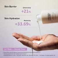 Thumbnail for haruharu Wonder Black Rice Probiotics Barrier Essence 4.05 fl. oz., Essence Toner to Strengthen Skin Barrier with Ceramides, Fermented Ingredients, Milky Essence, Moisturizing, Plumping