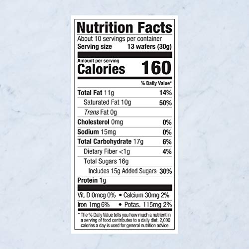 GHIRARDELLI Dark Chocolate Flavored Melting Wafers, 10 OZ Bag (6 Pack)