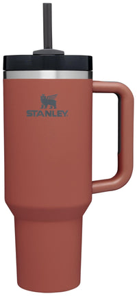Thumbnail for STANLEY Quencher H2.0 Tumbler with Handle and Straw 40 oz | Flowstate 3-Position Lid | Cup Holder Compatible for Travel | Insulated Stainless Steel Cup | BPA-Free | Red Rust
