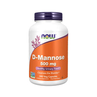 Thumbnail for Now Foods D-mannose 500 mg,240 Veg Capsules