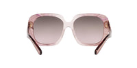 Thumbnail for Coach Sunglasses HC 8323 U 5656U8 C6185 Transparent Pink Ombre B