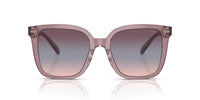Thumbnail for COACH Sunglasses HC 8381 U 57820J Cl918 Transparent Rose/Blush