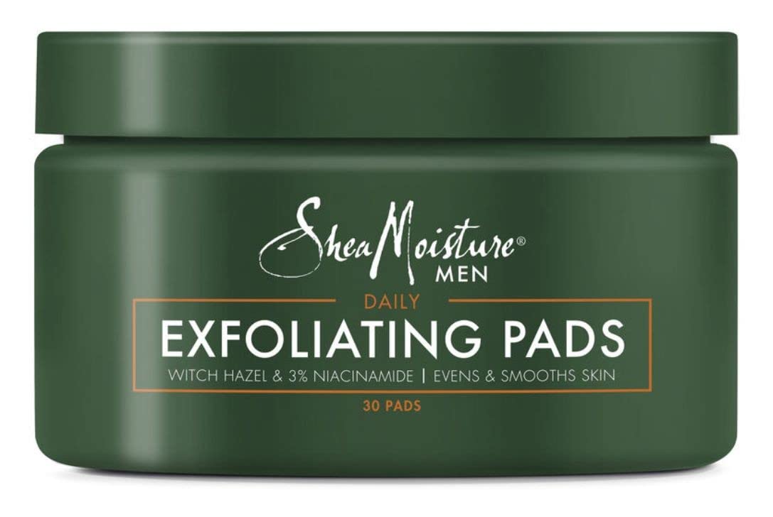 Shea Moisture Men Daily Exfoliating Pads - 30 Ct