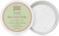 Thumbnail for Pixi Glow Tonic to-Go | Gentle and Balancing Exfoliating Toner | Glycolic Acid Pads for Radiant Skin and Daily Brightening | Alcohol-Free Formula Face Exfoliator | 60 Pads