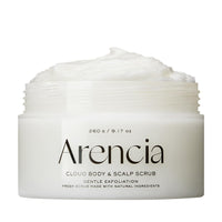 Thumbnail for Arencia Fresh Cloud Sea Salt Body & Scalp Scrub (White) - Exfoliant, Bump Eraser For Silky Smooth Skin, Korean Skin Care
