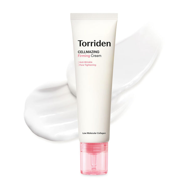 Torriden CELLMAZING Collagen Firming Cream 60ml (2.02 fl.oz.) | Improving Saggy Pore and Wrinkle | 5D Collagen Complex, Amino Acid Complex, Peptide | Korean Skincare