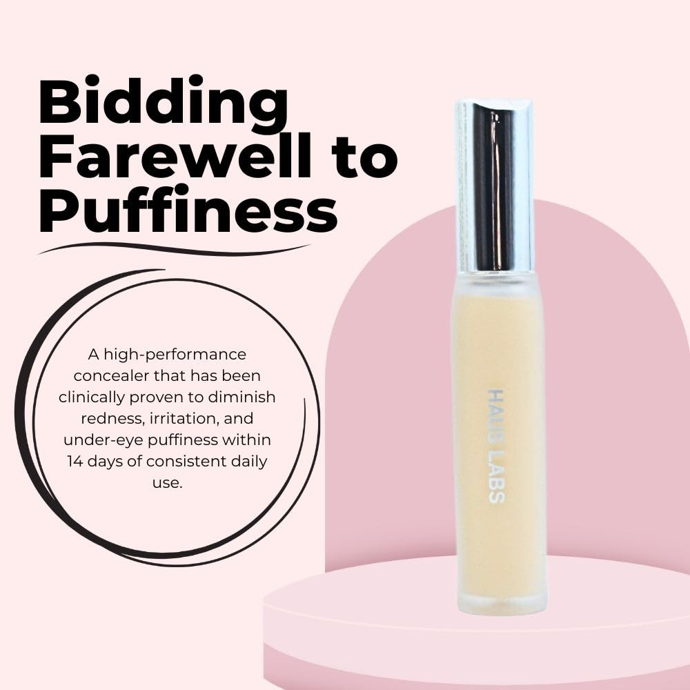 HAUS LABS BY LADY GAGA Triclone Skin Tech Hydrating + De-puffing Concealer with Fermented Arnica 02 Fair Golden