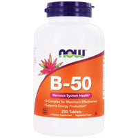 Thumbnail for Now Foods B-50 250 Tablet