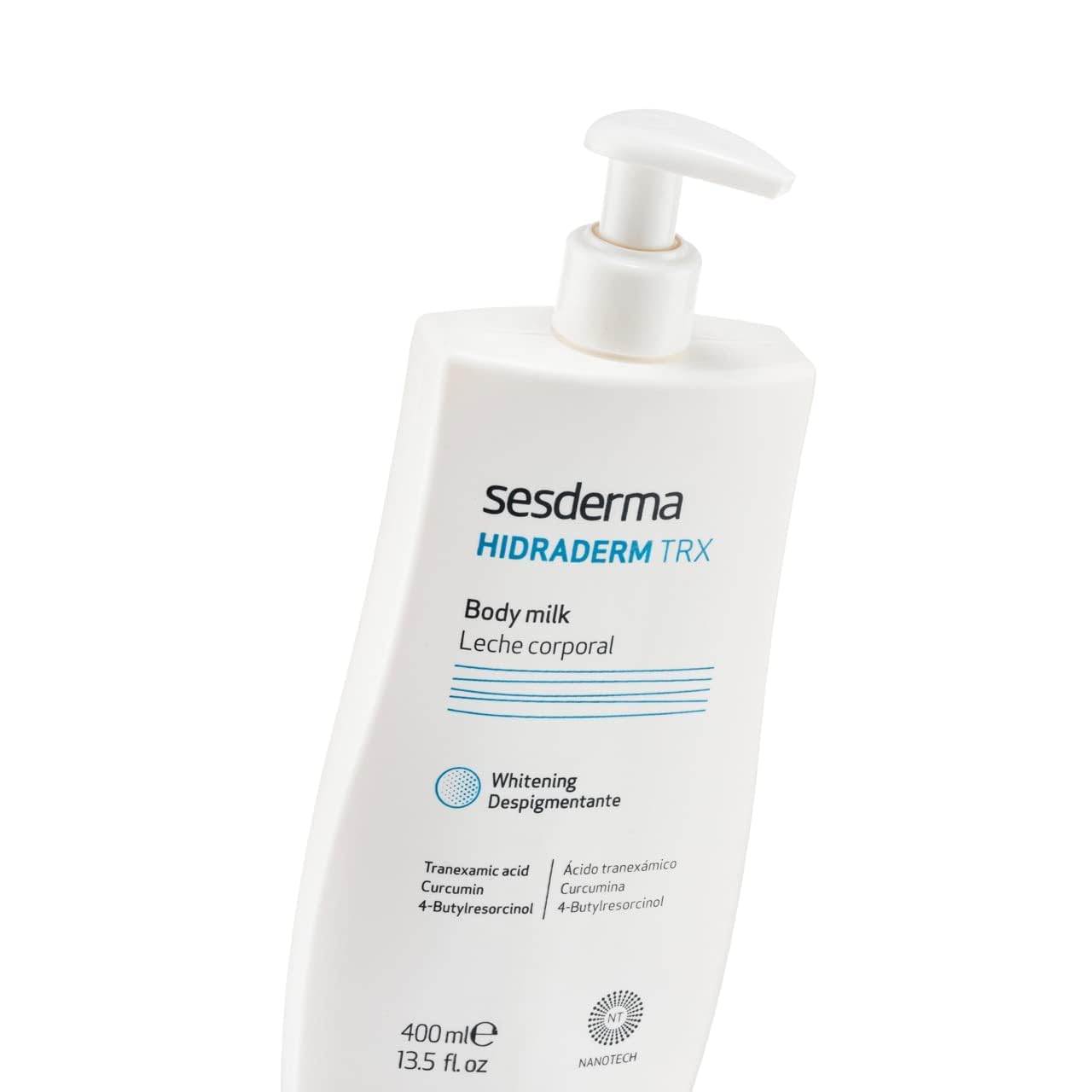 Sesderma HIDRADERM TRX Body Milk, Restore & Revitalize Skin with Unique Hydrating Ingredients, Daily Essential Lotion, 13.5 fl oz