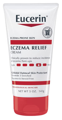 Thumbnail for Eucerin Eczema Relief Cream - Full Body Daily Lotion for Eczema-Prone Skin - 5 oz. Tube