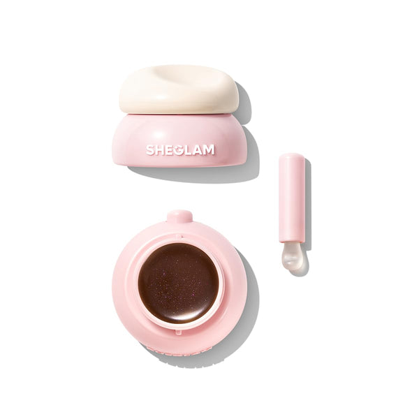 SHEGLAM Hydra Jelly Pocket Lip Jam Hydrating Nourishing Lip Gloss Moisturizing Lip Makeup-Choco Cream