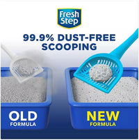 Thumbnail for Generic FreshStep Extra Strength Multi-Cat Scented Clumping Litter w/Febreze Scent Cat Litter, 4 x 10.5 lb Pack (42 lbs total), GRAY