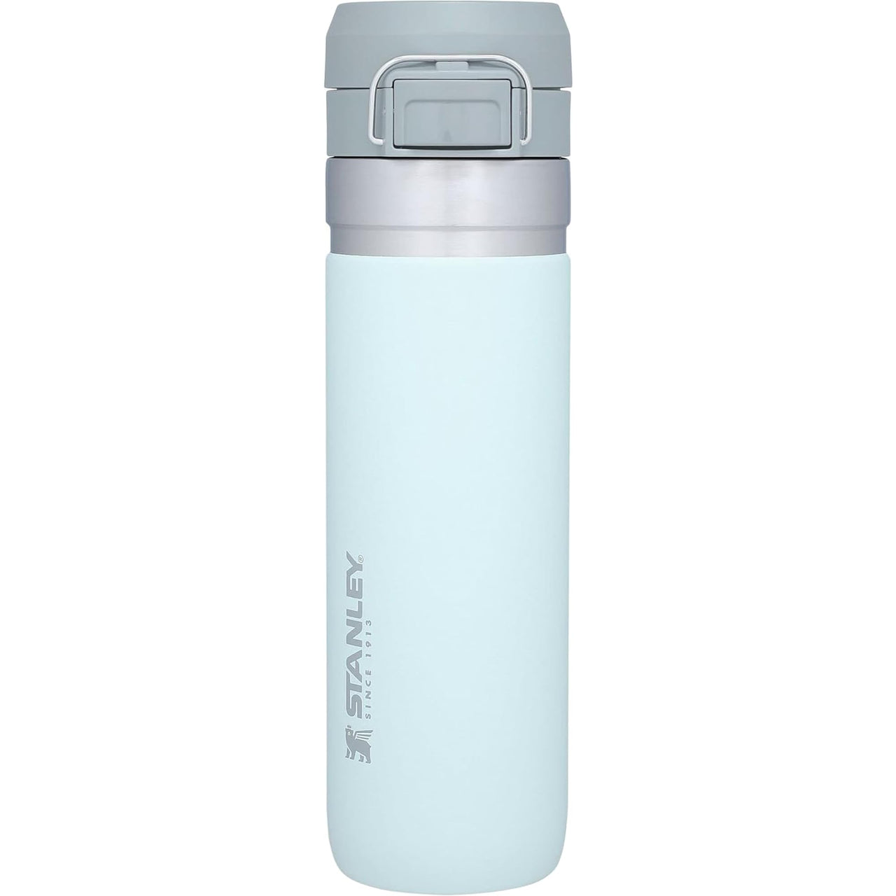 Stanley Quick Flip GO Water Bottle 24 oz | Push Button Lid | Leakproof and Packable for Travel and Sports | Insulated Stainless Steel | BPA-Free | Glass