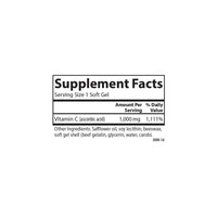 Thumbnail for Carlson - C-Gel, 1000 mg Vitamin C, Immune Support & Tissue Health, Antioxidant, 60 Soft gels