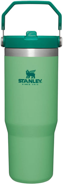 Stanley IceFlow Stainless Steel Tumbler - Vacuum Insulated Water Bottle for Home, Office or Car Reusable Cup with Straw Leak Resistant Flip Cold for 12 Hours or Iced for 2 Days, Jade, 30oz