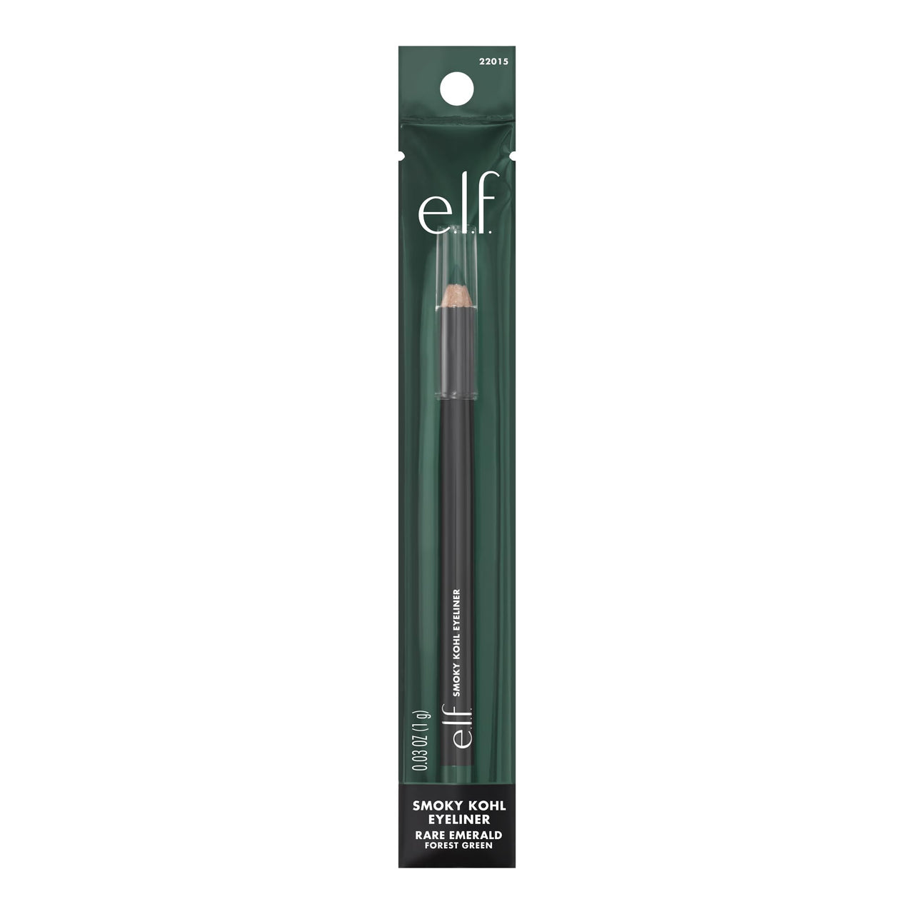 e.l.f. Smoky Kohl Eyeliner, Eye Pencil For Creating Long-Lasting, Bold, High-Pigmented Makeup Looks, Vegan & Cruelty-Free, Rose Emerald