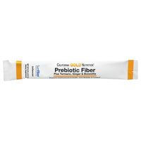 Thumbnail for California Gold Nutrition Prebiotic Fiber Plus Turmeric Extract, Organic Ginger Extract and Boswellia Extract, 30 Packets, 0.22 oz (6.3 g) Each