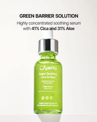 Thumbnail for JUMISO Super Soothing Cica & Aloe Facial Serum, Moisturizing, Calming & Revitalizing, Korean Skincare, Vegan Cica Serum, Aloe Serum, 1.01 fl.oz