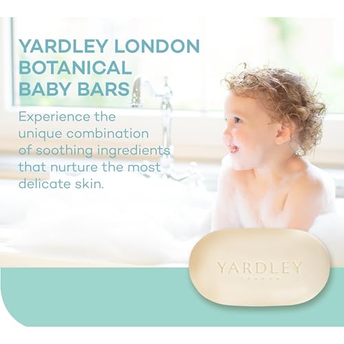 Image 4 of Yardley London Chamomile Flower Nourishing Baby Bar Soap 1 Bar Pack (Pack of 2)