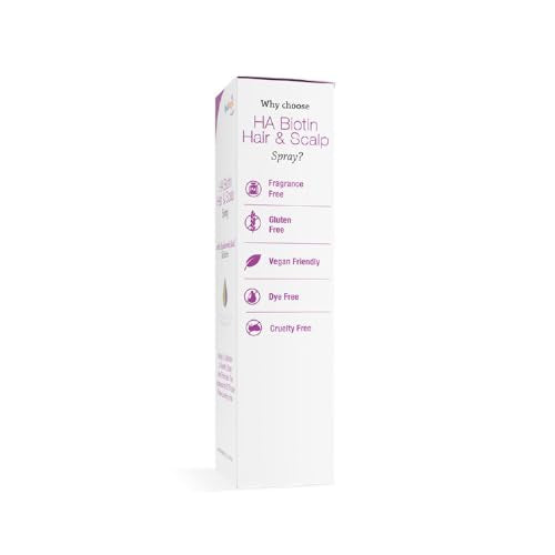 Image 3 of Hyalogic Biotin Volumizing Hair Spray with Hyaluronic Acid for Thinning Hair 4 fl oz (118ml)