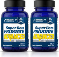 Thumbnail for SUPER BETA PROSTATE Advanced – Promote Sleep, Support Bladder Emptying. Prostate Support Supplement for Men's Health with Beta Sitosterol, not Saw Palmetto. (120 Caplets, 2-Pack)