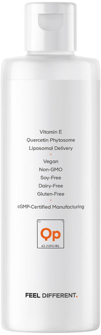 Thumbnail for Codeage Liquid Quercetin Phytosome Supplement, Quercetin 1000 mg Dihydrate, 3-Month Supply, Immune Support, Sophora Japonica, Vitamin E, Liposomal Delivery, Vegan, Non-GMO, 15.22 fl oz