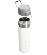 Thumbnail for Stanley Quick Flip GO Water Bottle 24 oz | Push Button Lid | Leakproof and Packable for Travel and Sports | Insulated Stainless Steel | BPA-Free | Polar