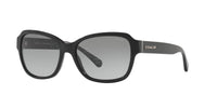 Thumbnail for Coach Sunglasses HC 8232 551011 L1010 Black Dark Grey Gradient
