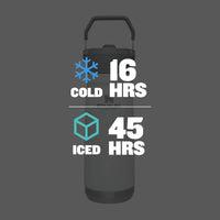 Thumbnail for Stanley IceFlow Flip Straw Water Bottle 22 oz | Built-In Straw for Travel and Sports | Lightweight and Leak Resistant | Insulated Stainless Steel | BPA-Free | Polar