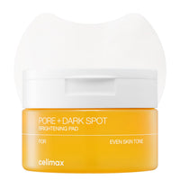 Thumbnail for celimax Pore+Dark Spot Brightening Pad | Exfoliating Peeling Pads for Enlarged Pores, with Hyaluronic Acid, Pore Minimizer, Non-Irritating, Hydrating, For Sensitive Skin (40 pads)