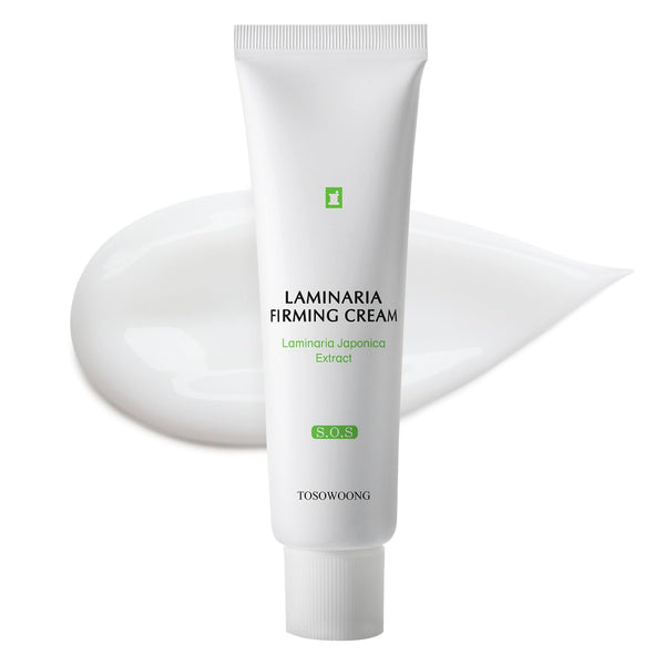 TOSOWOONG Laminaria Firming Cream with Niacinamide, Fights Wrinkles & Evens Tone, Firming Anti-Wrinkle Face & Neck Cream, Glycerin & Adenosine, 50g, 1.76 oz.