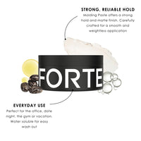 Thumbnail for Molding Paste by Forte Series Low Shine Hair Paste for Men Lightweight Hair Texturizer Adds Volume and Definition Medium Flexible (75 ml)