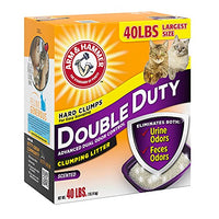 Thumbnail for Arm & Hammer Double Duty Clumping Cat Litter, 40lb Box