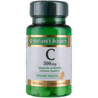 Thumbnail for Nature's Bounty Vitamin C, 500mg, 100 Tablets