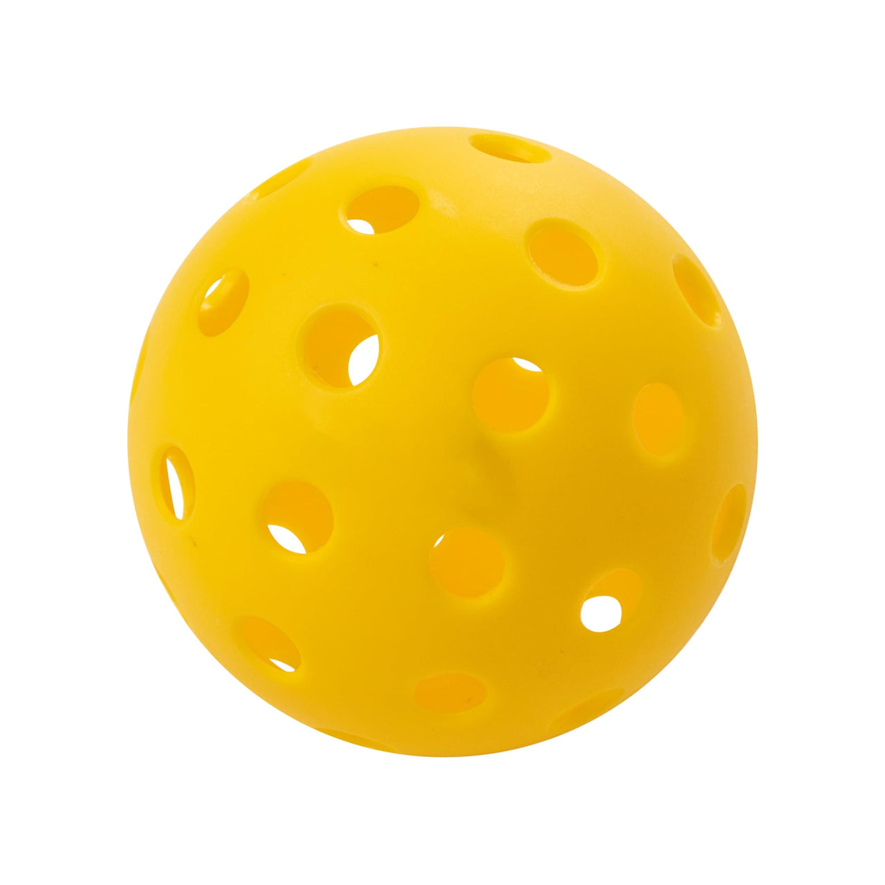 Champion Sports Outdoor Pickleball Balls - Official Size Outdoor Pickleballs - Yellow Pickleball Ball Set for Outdoor Courts - 6 Pack