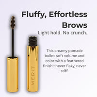 Thumbnail for Merit Brow 1980 Volumizing Pomade - Light Brown, Neutral Brown