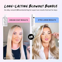 Thumbnail for COLOR WOW Long-Lasting Blowout Bundle- Blowouts that last for days| Go big with XTRA LARGE Volumizer and go frizz-free with DREAM COAT anti-frizz spray| heat protection