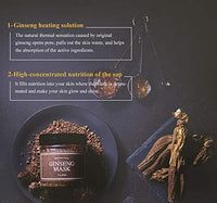 Thumbnail for I'm from] Ginseng Mask, detox, elasticity, prevent fine lines, 3.97% ginseng extract, 120g, 4.23oz
