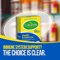 Thumbnail for Culturelle Health & Wellness Daily Probiotic Supplement For Men & Women, Helps Support Your Immune System, Occasional Diarrhea, Gas & Bloating, 15 Billion CFUs, Non-GMO, 30 Count