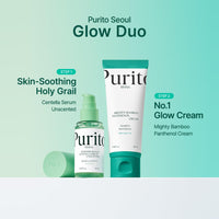 Thumbnail for PURITO Mighty Bamboo Panthenol Cream, Glow Cream, Skin Barrier Repair, for All Skin Types, Daily Face Moisturizer, Glass skin, Vegan, Korean Skin Care 3.38fl.oz / 100ml