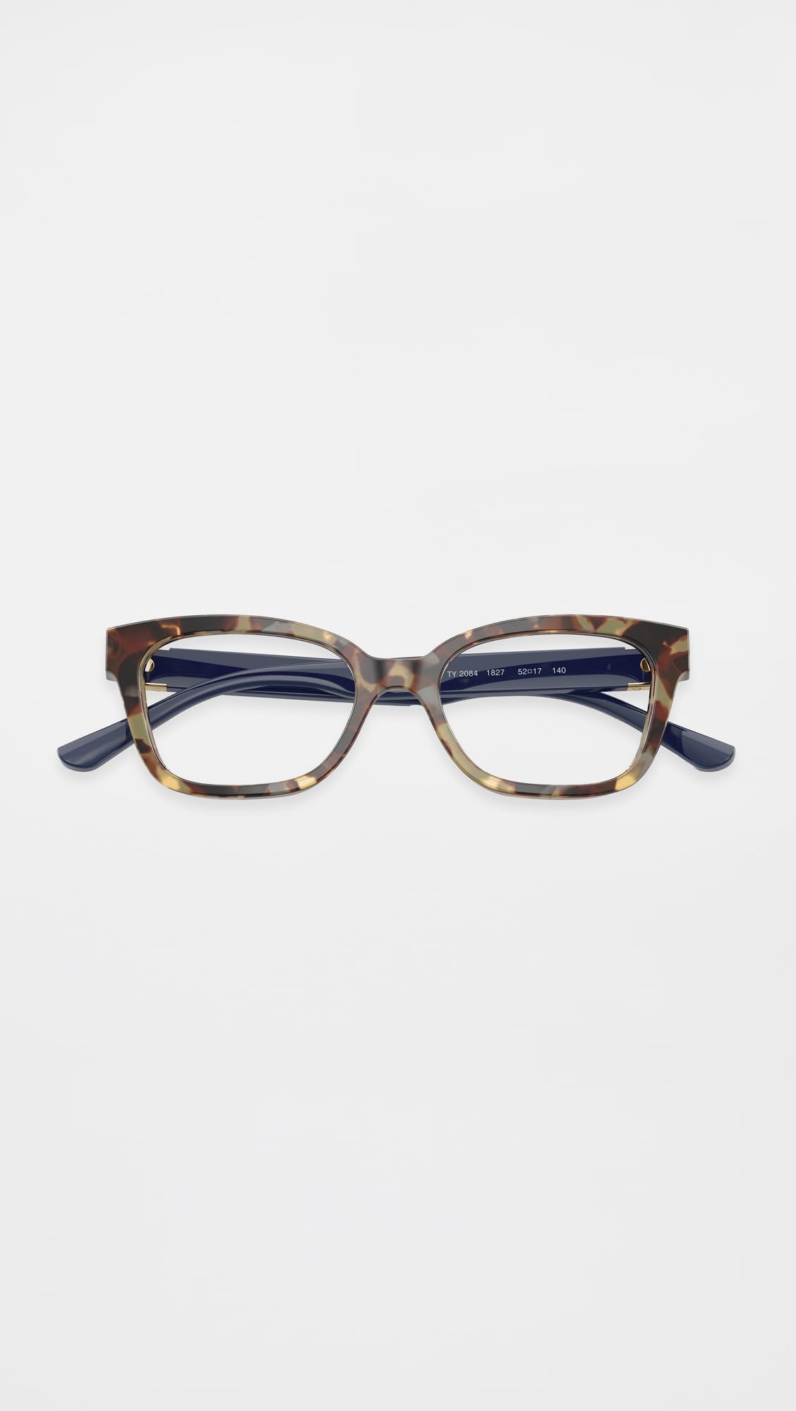 Tory Burch TY 2084-1827 Eyeglasses, Porcini Tortoise w/Demo Lens, 52mm