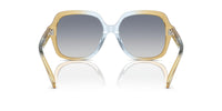 Thumbnail for COACH HC8395F Low Bridge Fit Sunglasses, Cider/Baby Blue/Blue Gradient, 56 mm
