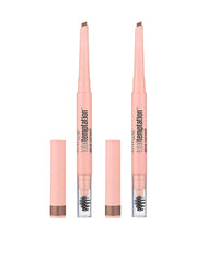 Thumbnail for Maybelline Total Temptation Eyebrow Definer Pencil, Soft Brown, 2 Count