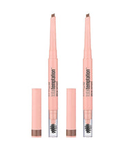 Thumbnail for Maybelline Total Temptation Eyebrow Definer Pencil, Soft Brown, 2 Count