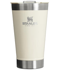 Thumbnail for STANLEY Stay-Chill Beer Pint 16 oz | Wide Mouth Lid | Built-In Bottle Opener | Beer Tumbler Cup | Insulated Stainless Steel Pint Glass | BPA-Free | Cream Gloss