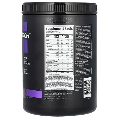 MuscleTech High Protein Mass Gainer for Men & Women - Protein Powder Shakes for Weight Gain, Muscle Building & Recovery with Creatine Monohydrate - Chocolate Fudge Brownie, 5.15 Pound